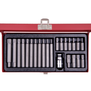 1/4" Bộ đầu tuýp vặn vít 23 chi tiết Kingtony 1023EQ