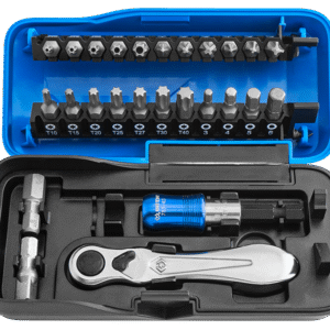 1/4" Bộ đầu tuýp vặn vít 26 chi tiết Kingtony 1026CQ-AM