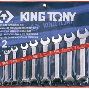 Bộ cờ lê 2 đầu miệng 12 chi tiết Kingtony 1112MR