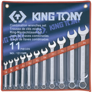 Bộ cờ lê vòng miệng 11 chi tiết Kingtony 1211MR