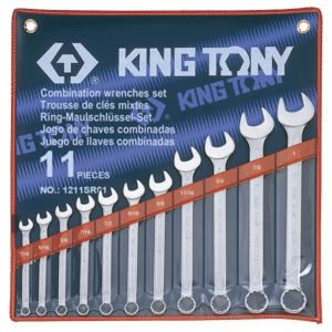 Bộ cờ lê vòng miệng 11 chi tiết Kingtony 1211SR01