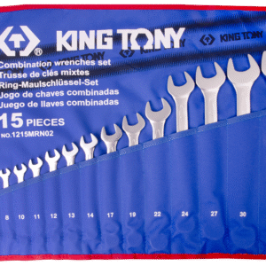 Bộ cờ lê vòng miệng 15 chi tiết Kingtony 1215MRN02