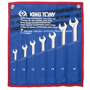 Bộ cờ lê vòng miệng 7 chi tiết Kingtony 12C7MRN01