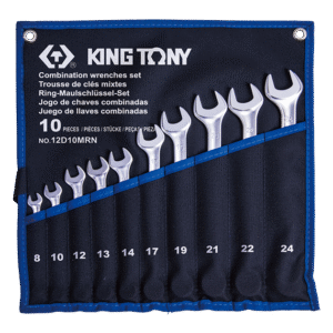 Bộ cờ lê vòng miệng 10 chi tiết Kingtony 12D10MRN