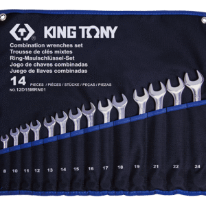 Bộ cờ lê vòng miệng 14 chi tiết Kingtony 12D15MRN01