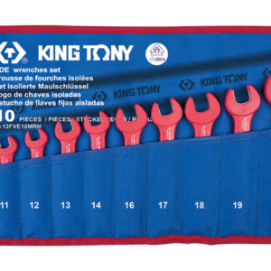 Bộ cờ lê vòng miệng cách điện 10 chi tiết Kingtony 12FVE10MRN