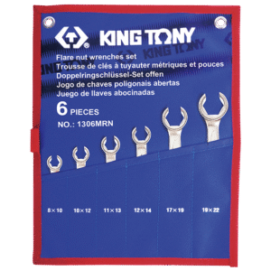 Bộ cờ lê 2 đầu miệng hệ mét 6 chi tiết Kingtony 1306MRN