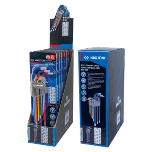 Bộ lục giác bi màu 8 chi tiết Kingtony 20109MW-S