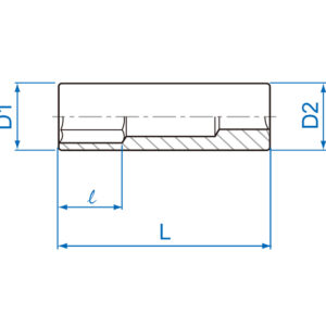 1/4" Đầu tuýp lục giác hệ inch Kingtony 2235S
