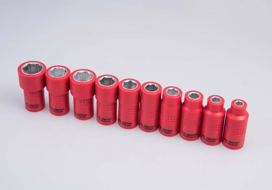 1/4" Đầu tuýp lục giác cách điện Kingtony 2335VE