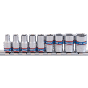 1/4" Bộ tuýp lục giác 9 chi tiết Kingtony 2509MR