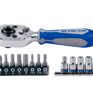 1/4" Bộ tuýp lục giác 15 chi tiết Kingtony 2515MR