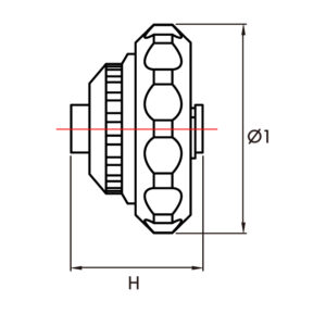 1/4" Tay vặn vít Kingtony 2745