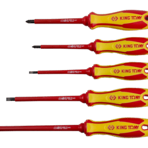 Bộ tua vít cách điện 5 chi tiết Kingtony 30615MR