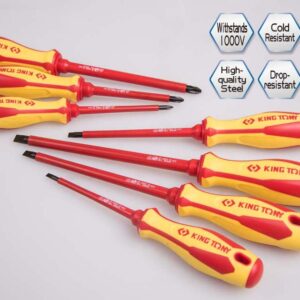 Bộ tua vít cách điện 7 chi tiết Kingtony 30617MR
