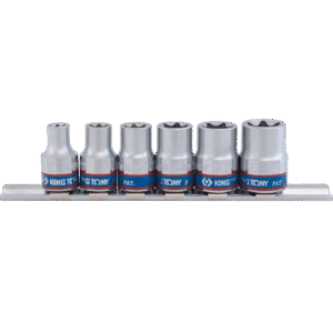 3/8" Bộ tuýp lục giác 6 chi tiết Kingtony 3106PR