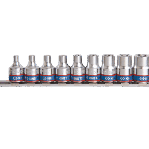 3/8" Bộ tuýp lục giác 9 chi tiết Kingtony 3129PR