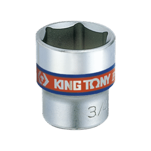3/8" Đầu tuýp ngắn lục giác hệ inch Kingtony 3335S