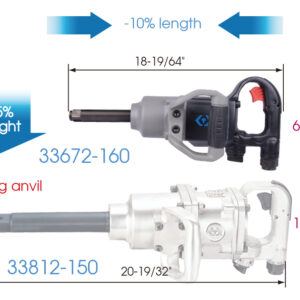 3/4" Máy vặn bu lông dùng hơi Kingtony 33672-160