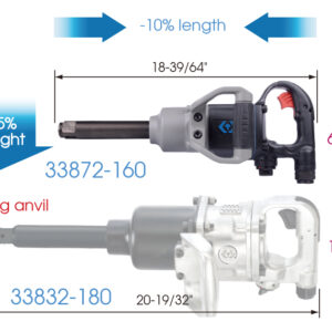 1" Máy vặn bu lông dùng hơi Kingtony 33872-160