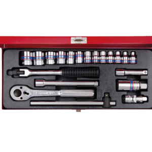 3/8" Bộ tuýp lục giác 20 chi tiết Kingtony 3520MR02
