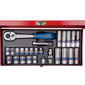 3/8" Bộ tuýp lục giác 26 chi tiết Kingtony 3527MR