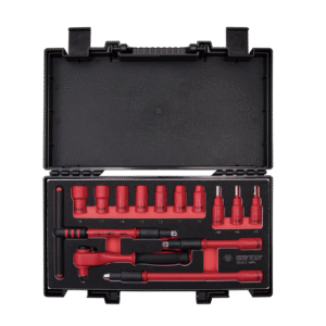 3/8" Bộ tuýp lục giác cách điện 14 chi tiết Kingtony 35VE01MRV