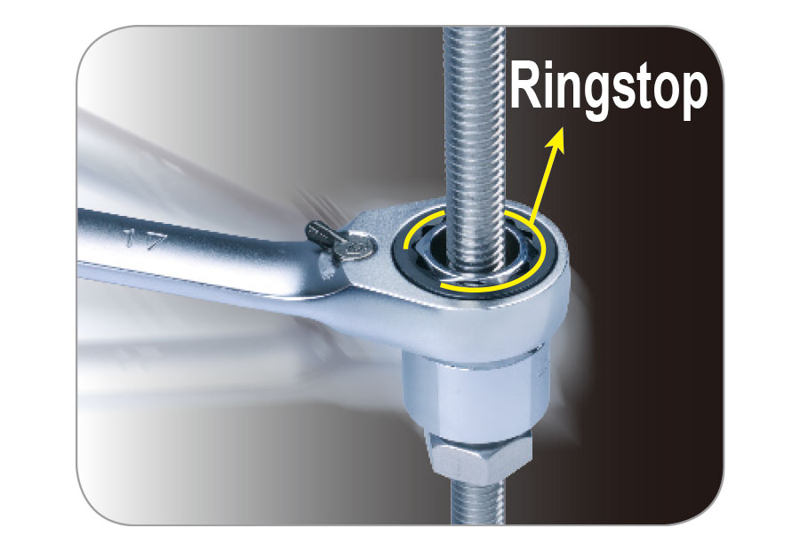 Cờ lê vòng miệng tự động Kingtony 373AM - Ảnh 4