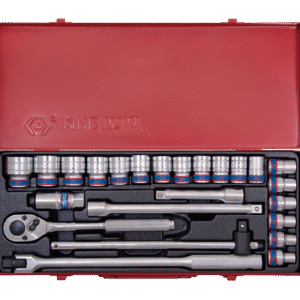 1/2" Bộ tuýp lục giác 24 chi tiết Kingtony 4026MR