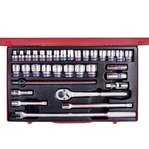 1/2" Bộ tuýp lục giác 33 chi tiết Kingtony 4034MR