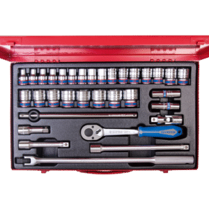 1/2" Bộ tuýp lục giác 33 chi tiết Kingtony 4034MR06