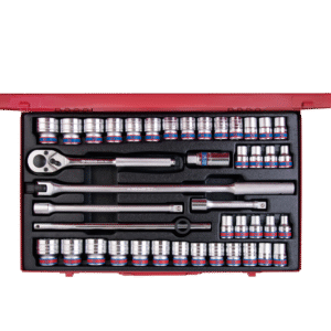 1/2" Bộ tuýp lục giác 42 chi tiết Kingtony 4042CR
