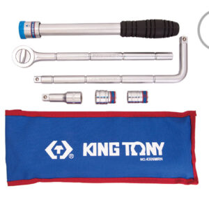 1/2" Bộ tuýp lục giác 6 chi tiết Kingtony 4306MRN