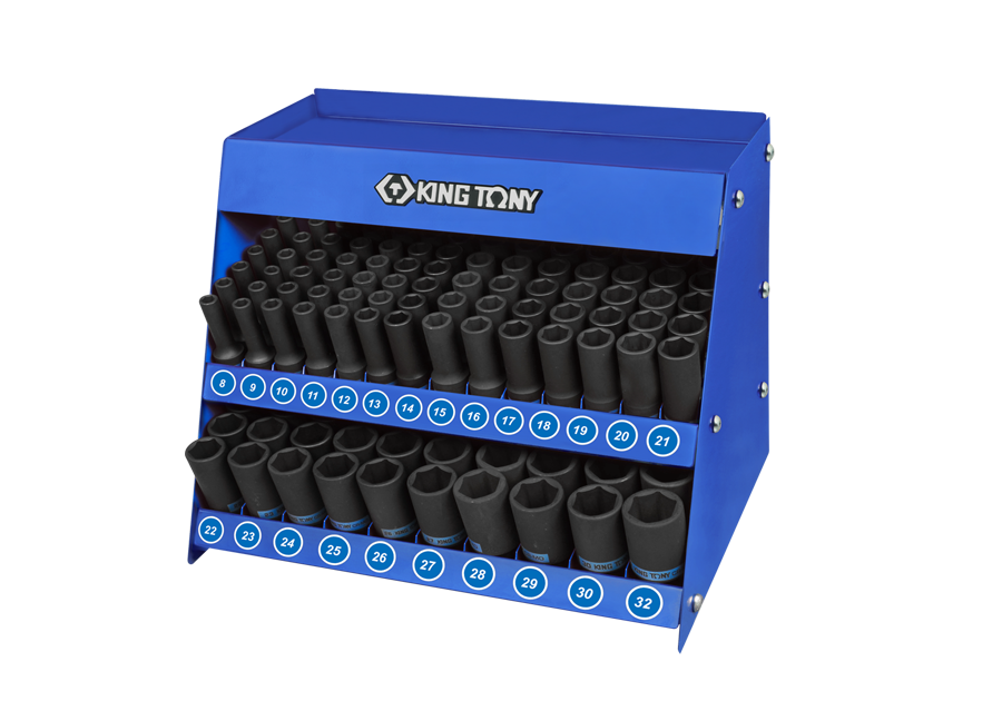 1/2" Bộ lục giác 166 chi tiết Kingtony 4466MP
