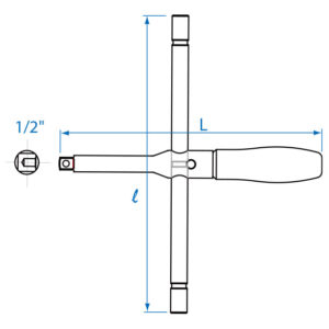 1/2" Bộ tuýp vặn 4 chi tiết Kingtony 4503MR01