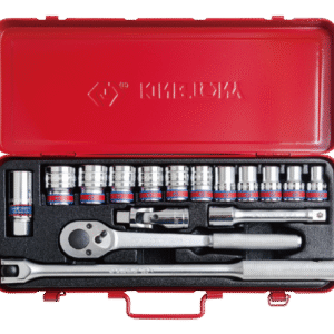 1/2" Bộ tuýp lục giác 16 chi tiết Kingtony 4516SR