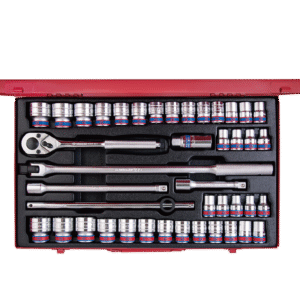 1/2" Bộ tuýp lục giác 42 chi tiết Kingtony 4542CR