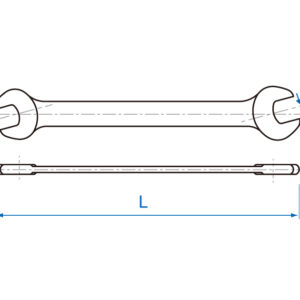 Cờ lê 2 đầu miệng hệ inch Kingtony 5900
