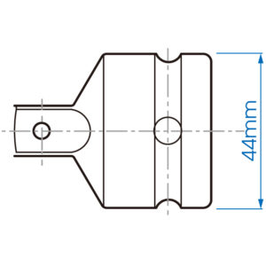 Đầu chuyển 3/4" sang 1" Kingtony 6868