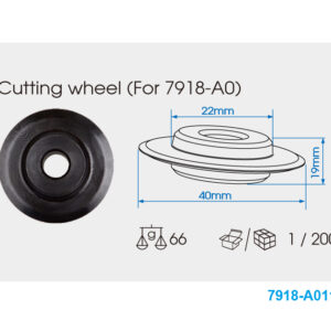 43-114mm Dao cắt ống thép Kingtony 7918-A0