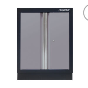 Tủ đứng 2 cửa xám đen Kingtony 87D11-03A-KG