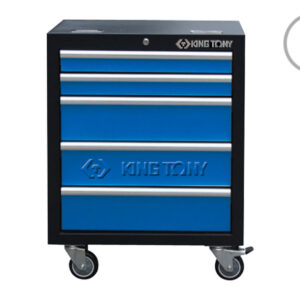 Tủ kéo 5 ngăn xanh đen Kingtony 87D11-12A-KB