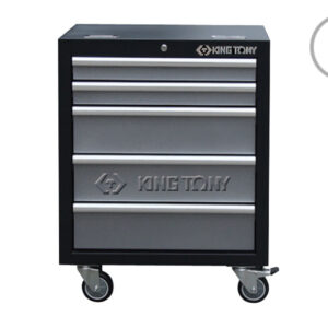Tủ kéo 5 ngăn xám đen Kingtony 87D11-12A-KG