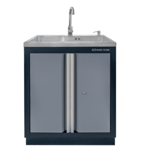 Tủ kèm chậu rửa xám đen Kingtony 87D11-19A-KG