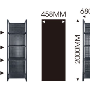 680mm Kệ đựng hàng Kingtony 87D11-20A-K