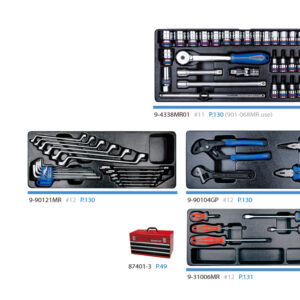 Hộp đựng dụng cụ 69 chi tiết Kingtony 901-068MR