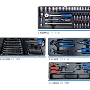 Hộp đựng dụng cụ 74 chi tiết Kingtony 901-073MRD