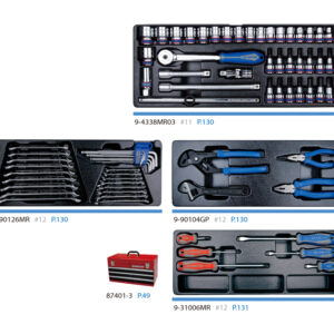 Hộp đựng dụng cụ 69 chi tiết Kingtony 901-073MR