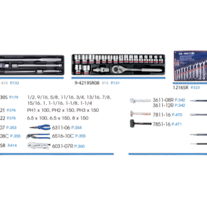 Bộ dụng cụ 84 chi tiết Kingtony 902-084SRD