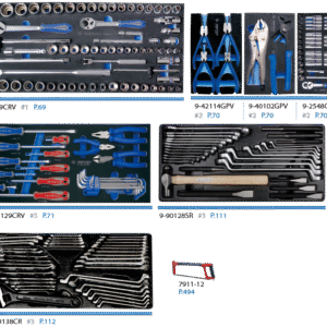 Thùng đựng đồ nghề 219 chi tiết Kingtony 911-000CRVD